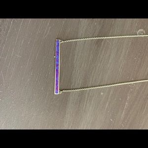 Kelsey Violet Opal Pendant